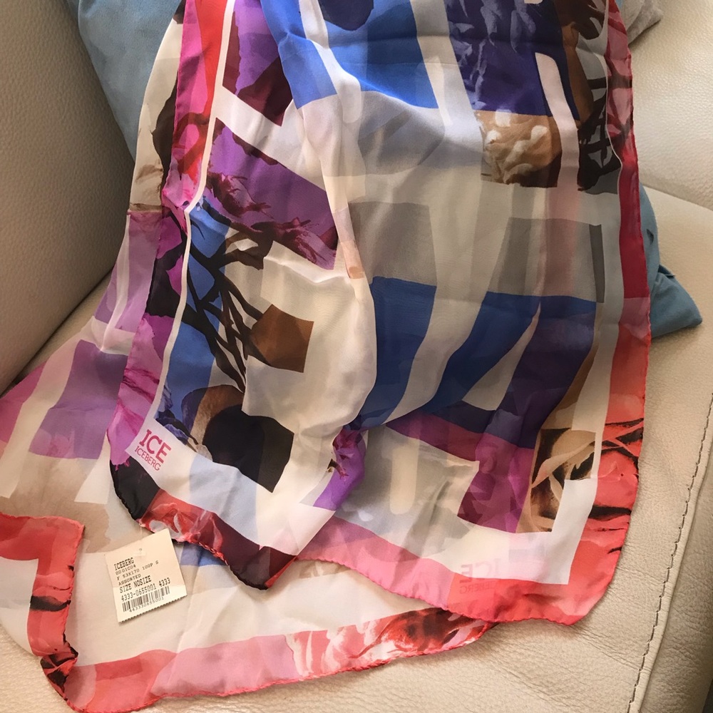 Iceberg Silk Scarf
